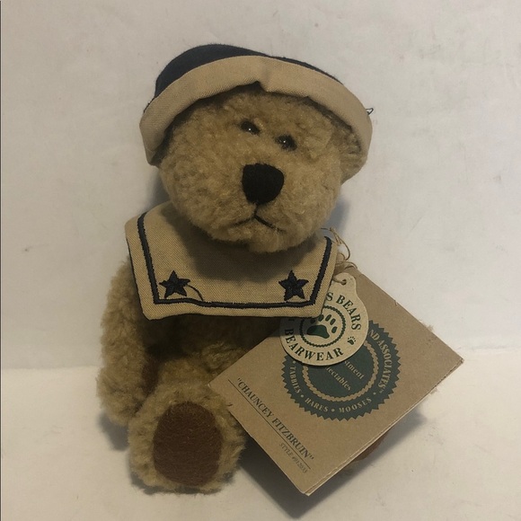 Boyds Bears Other - Vintage The Boyds Bears Nautical Teddy Bear “Chauncey Fitzbruin”